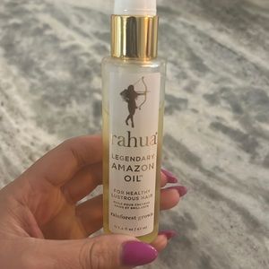 Rahua Legendary Amazon Oil - 85-90 percent full - broken top